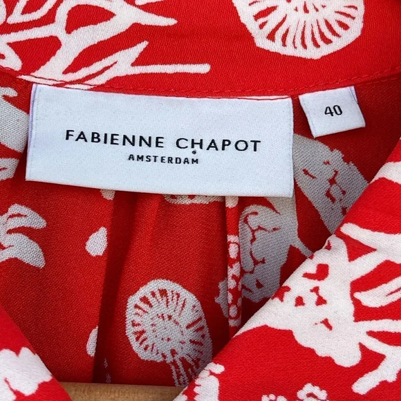 FABIENNE CHAPOT
Red Boyfriend Dress - Crazy Coral - Picture 8 of 16
